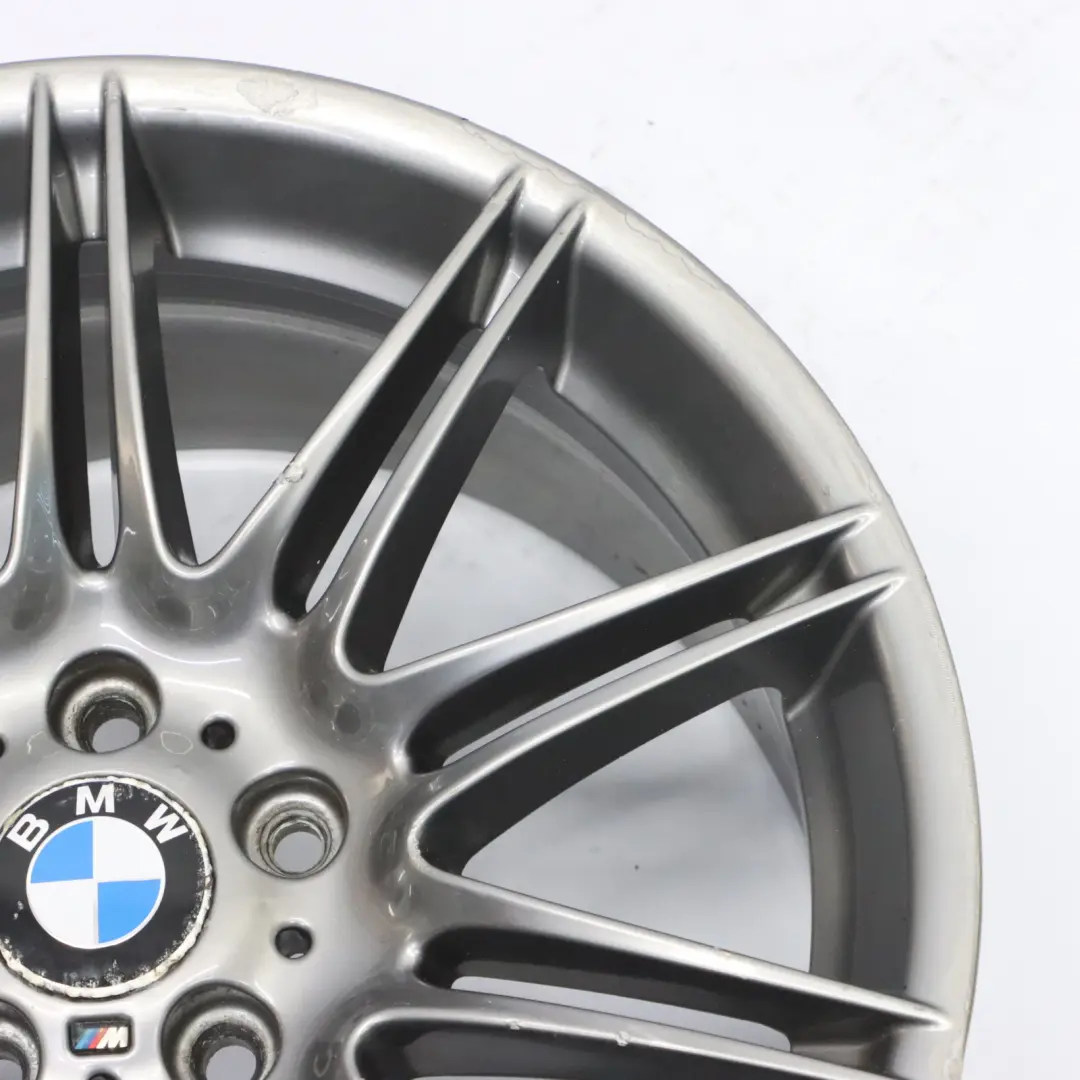 BMW E90 E92 Ferricgrey Rear Wheel Alloy Rim 19" M Double Spoke 225 9J ET:39 - SKU 8037142-4 - Numéro de pièce 8037142