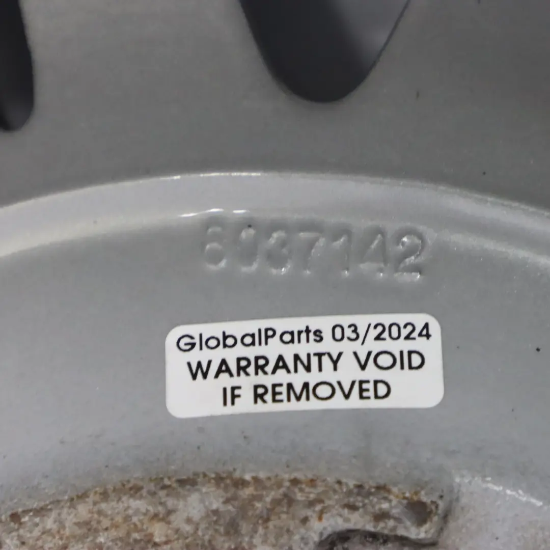 Ferricgrey Hinterradfelge 19" M Doppelspeiche 225 9J ET:39 für BMW E90 E92 mit Teilenummer 8037142 BMW E90 E92 Ferricgrey Hinterradfelge 19" M Doppelspeiche 225 9J ET:39 - SKU 8037142-4 - Teilenummer 8037142