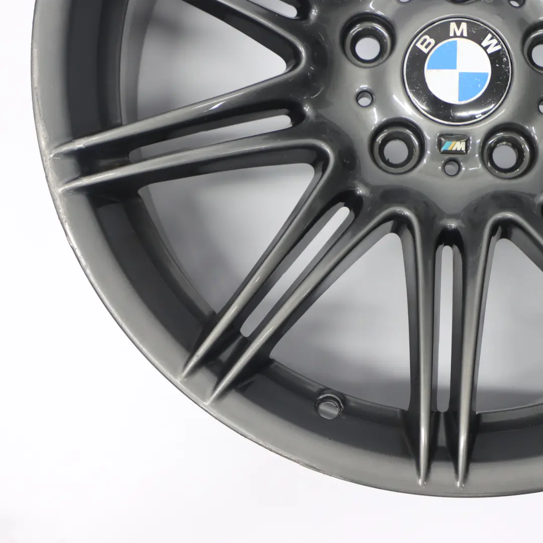 BMW E90 E92 Ferric Grey Rear Wheel Alloy Rim 19" M Double Spoke 225 9J - SKU 8037142-6 - Part number 8037142