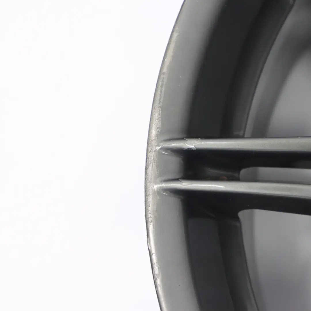 BMW E90 E92 Ferric Grey Rear Wheel Alloy Rim 19" M Double Spoke 225 9J - SKU 8037142-6 - Part number 8037142