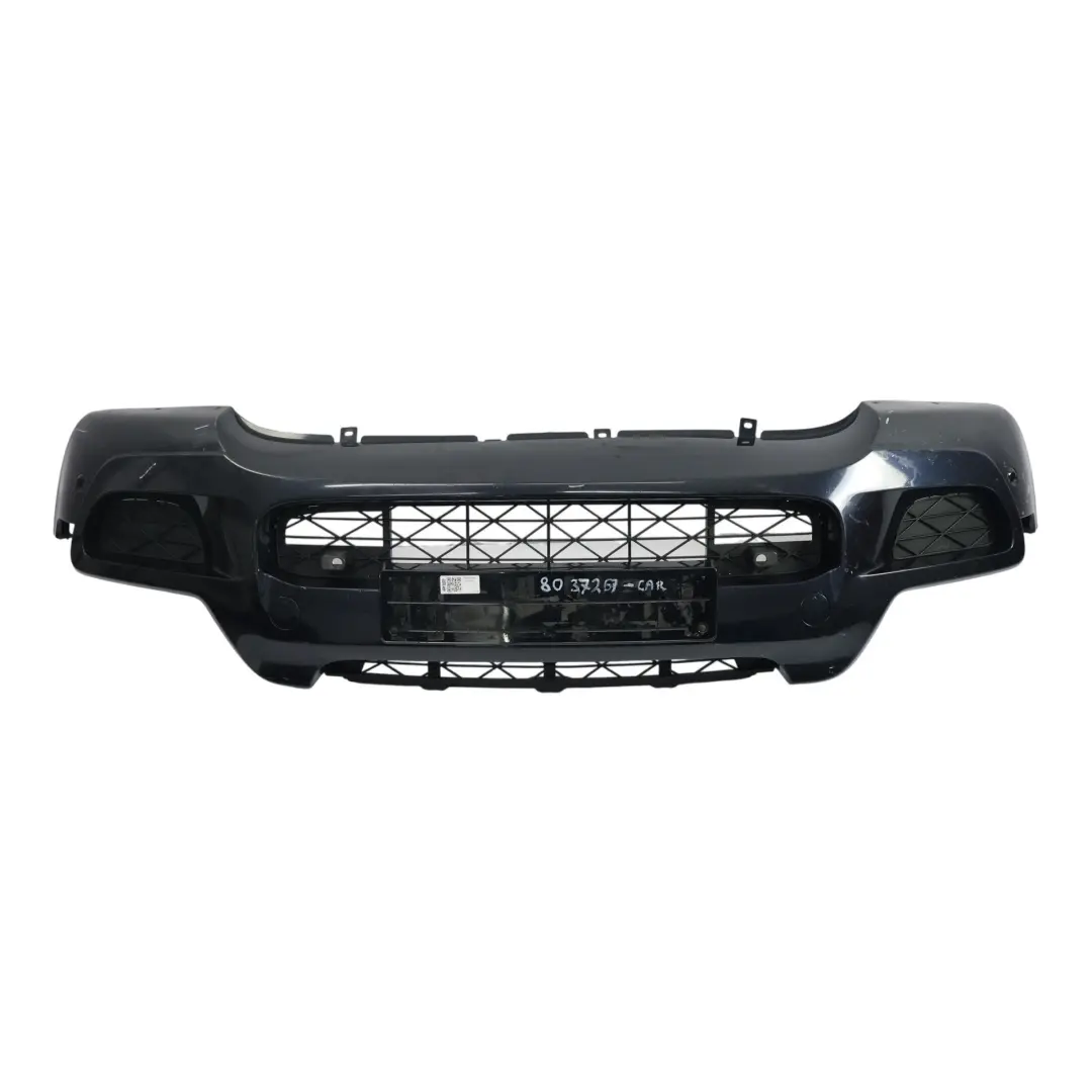 BMW X5 E70 Stossfänger M Sport Blende Unten Mitte Carbonschwarz - 416 - SKU 8037267-CAR - Teilenummer 8037267