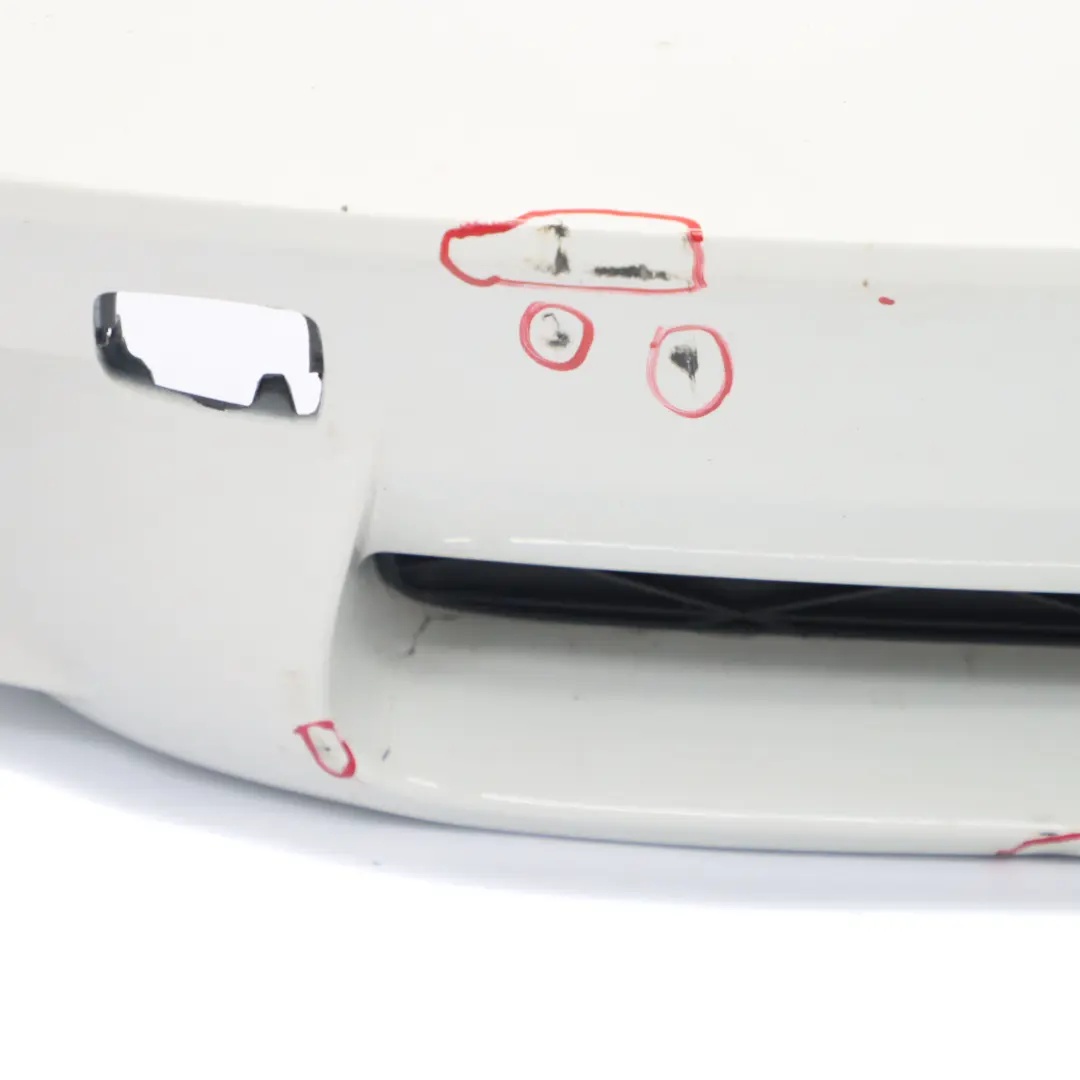BMW X5 E70 Rear Bumper M Sport Trim Panel PDC Alpinweiss Alpine White - 300 - SKU 8037277-AW1 - Part number 8037277