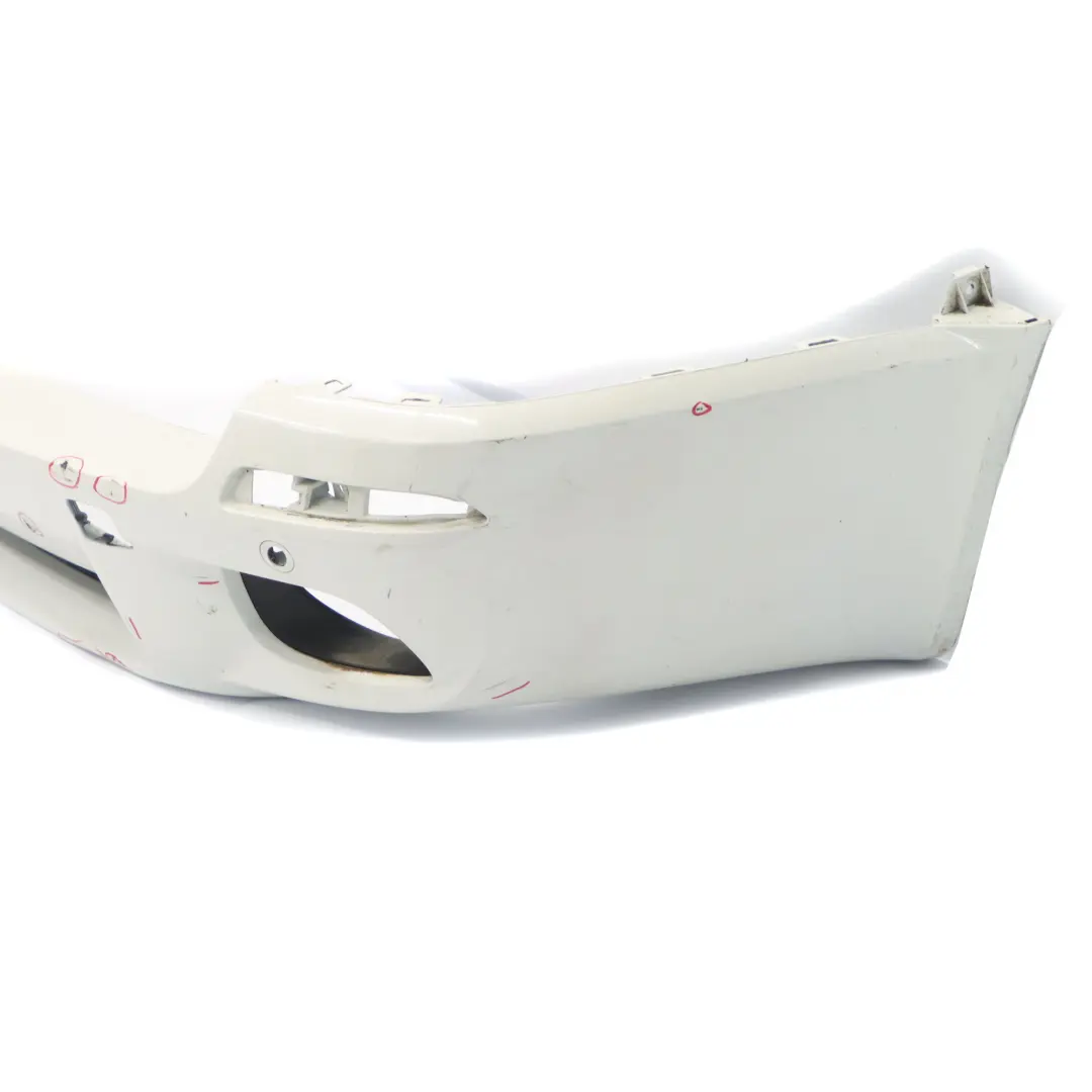 BMW X5 E70 Rear Bumper M Sport Trim Panel PDC Alpinweiss Alpine White - 300 - SKU 8037277-AW1 - Part number 8037277
