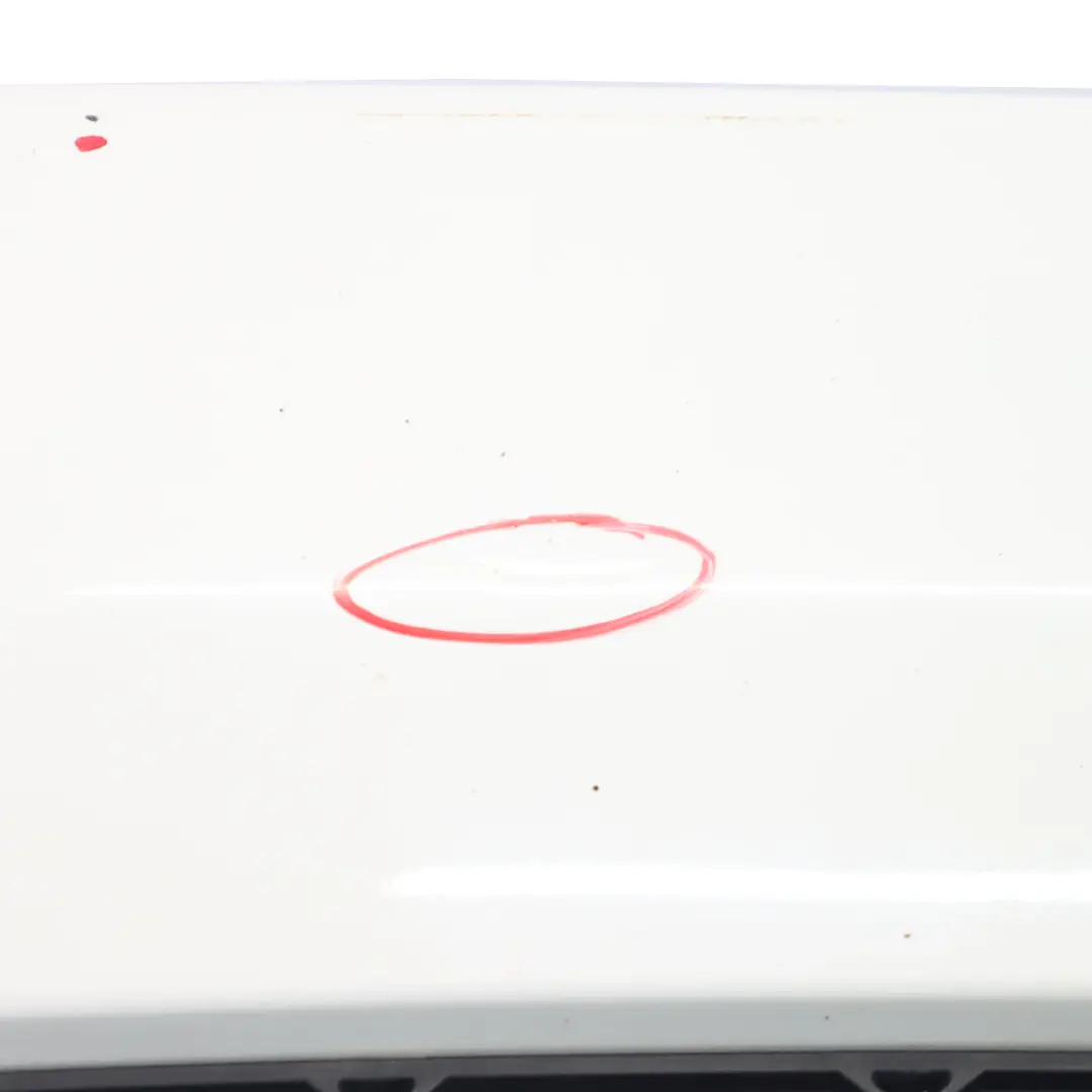 BMW X5 E70 Rear Bumper M Sport Trim Panel PDC Alpinweiss Alpine White - 300 - SKU 8037277-AW1 - Part number 8037277