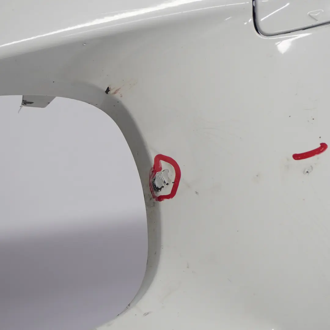 BMW X5 E70 Rear Bumper M Sport Trim Panel Alpinweiss Alpine White - 300 - SKU 8037277-AW2 - Part number 8037277