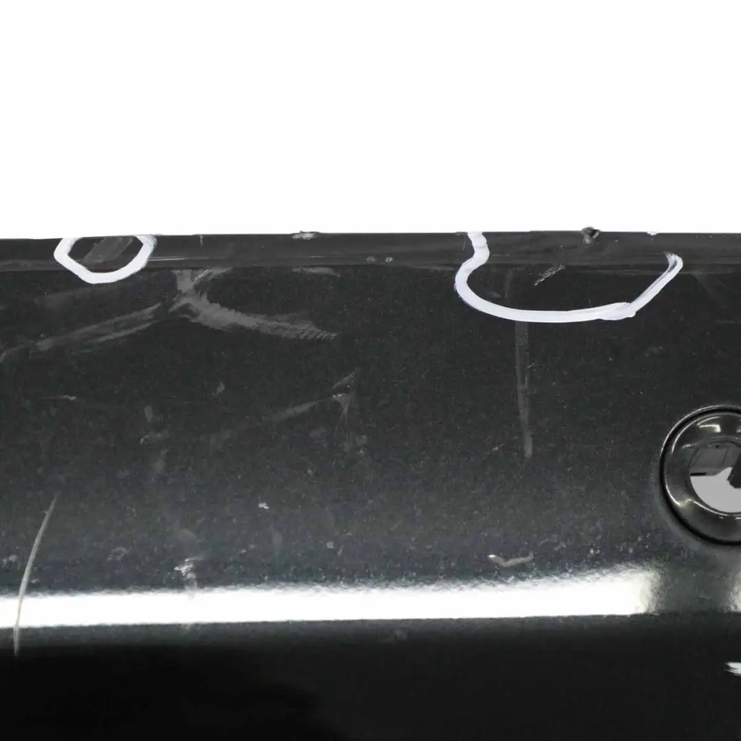 Bumper BMW X5 E70 M Sport Trim Panel Black Sapphire Metallic - 475 to Rear with Part number 8037277 Rear Bumper BMW X5 E70 M Sport Trim Panel Black Sapphire Metallic - 475 - SKU 8037277-BS4 - Part number 8037277