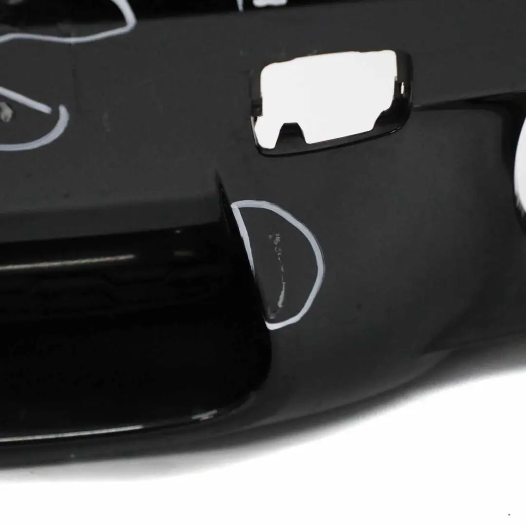 Bumper BMW X5 E70 M Sport Trim Panel Black Sapphire Metallic - 475 to Rear with Part number 8037277 Rear Bumper BMW X5 E70 M Sport Trim Panel Black Sapphire Metallic - 475 - SKU 8037277-BS4 - Part number 8037277