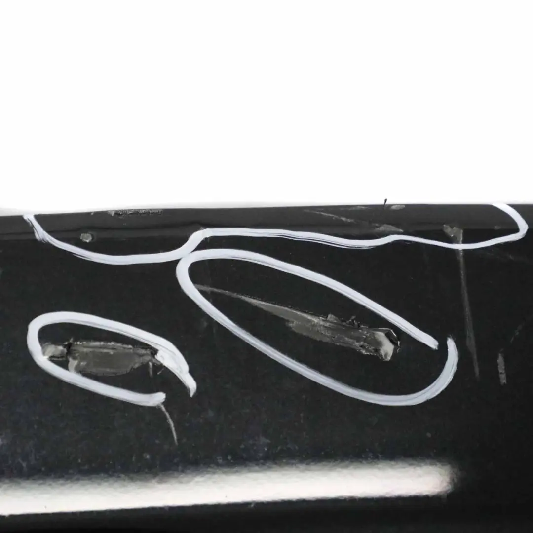 Bumper BMW X5 E70 M Sport Trim Panel Black Sapphire Metallic - 475 to Rear with Part number 8037277 Rear Bumper BMW X5 E70 M Sport Trim Panel Black Sapphire Metallic - 475 - SKU 8037277-BS4 - Part number 8037277