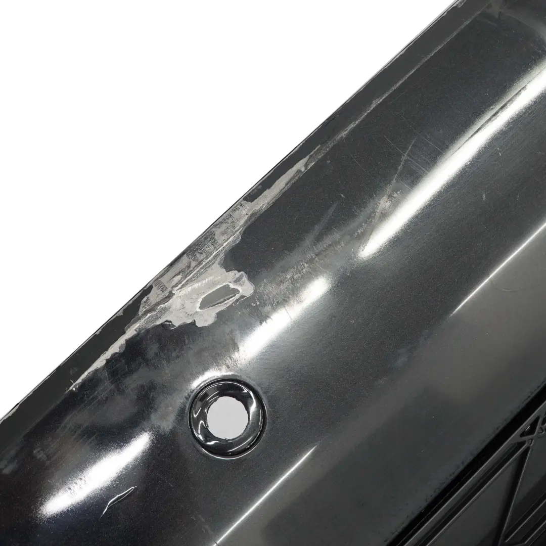 BMW X5 E70 M Sport Stossfänger Hinten PDC Black Sapphire Schwarz - 475 - SKU 8037277-BS - Teilenummer 8037277