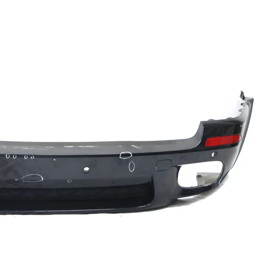 BMW X5 E70 M Sport Rear Bumper Trim Panel PDC Carbonschwarz Carbon Black - 416 - SKU 8037277-CAR1 - Part number 8037277