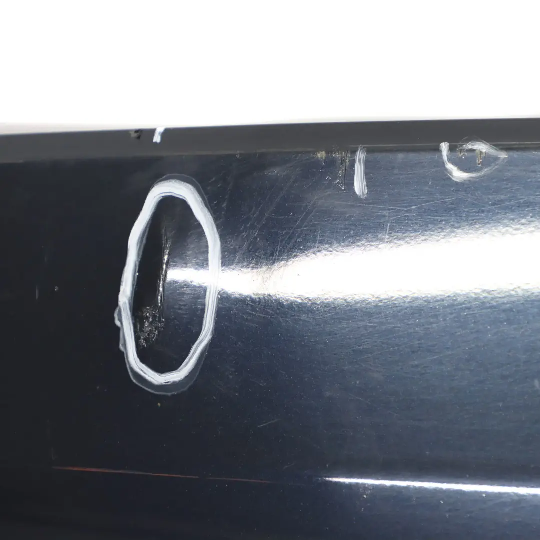 BMW X5 E70 M Sport Rear Bumper Trim Panel PDC Carbonschwarz Carbon Black - 416 - SKU 8037277-CAR1 - Part number 8037277