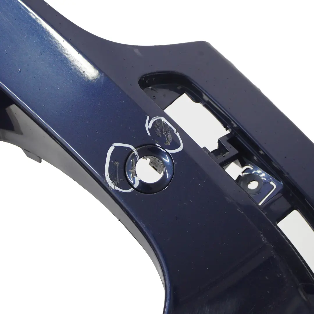 Bumper Trim Panel PDC Tiefseeblau Blue Metallic - A76 to BMW X5 E70 M Sport Rear with Part number 8037277 BMW X5 E70 M Sport Rear Bumper Trim Panel PDC Tiefseeblau Blue Metallic - A76 - SKU 8037277-DSB - Part number 8037277