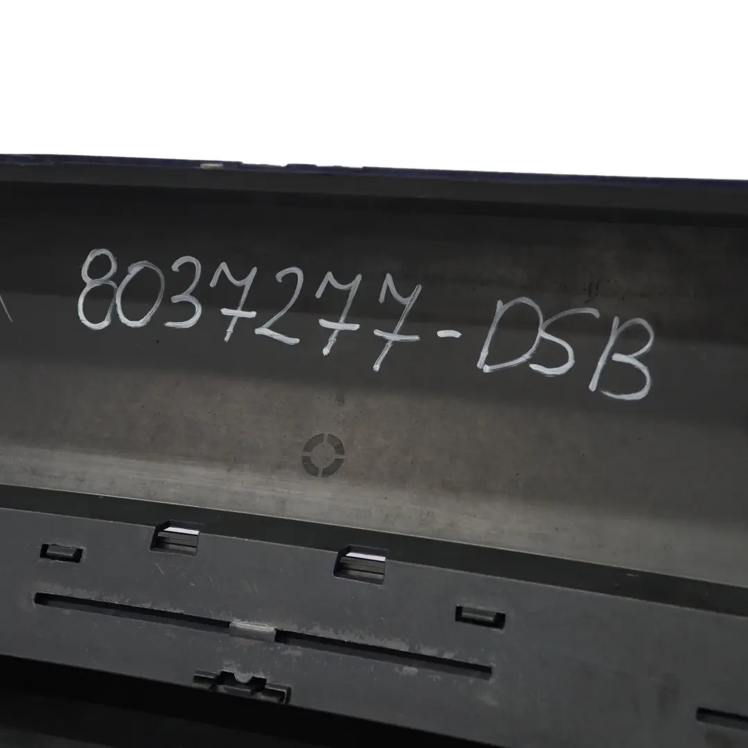 BMW X5 E70 Tylny Zderzak M-Pakiet PDC Tiefseeblau Niebieski Metalik - A76 - SKU 8037277-DSB - Numer Części 8037277