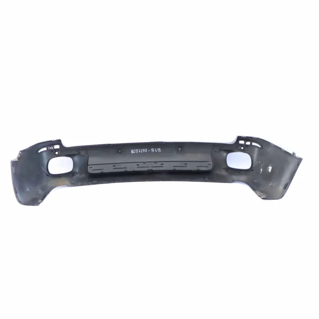 Rear Bumper BMW X5 E70 M Sport Trim Panel Rubinschwarz Ruby Black - S23 - SKU 8037277-RUB - Part number 8037277
