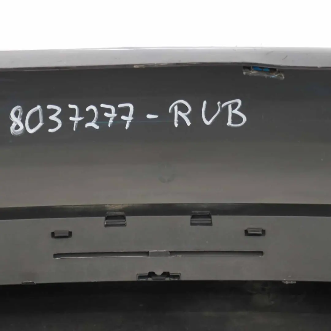 Rear Bumper BMW X5 E70 M Sport Trim Panel Rubinschwarz Ruby Black - S23 - SKU 8037277-RUB - Part number 8037277