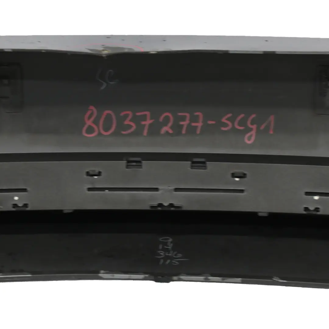 BMW X5 E70 Rear Bumper M Sport Trim Panel PDC Spacegrau Grey Metallic - A52 - SKU 8037277-SCG1 - Part number 8037277
