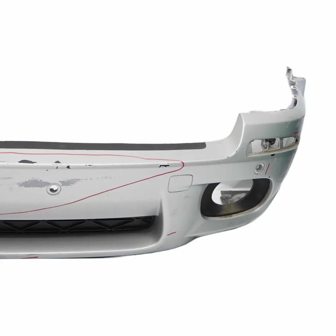 Bumper Trim Panel Titansilber Silver Metallic - 475 to BMW X5 E70 M Sport Rear with Part number 8037277 BMW X5 E70 M Sport Rear Bumper Trim Panel Titansilber Silver Metallic - 475 - SKU 8037277-TS2 - Part number 8037277