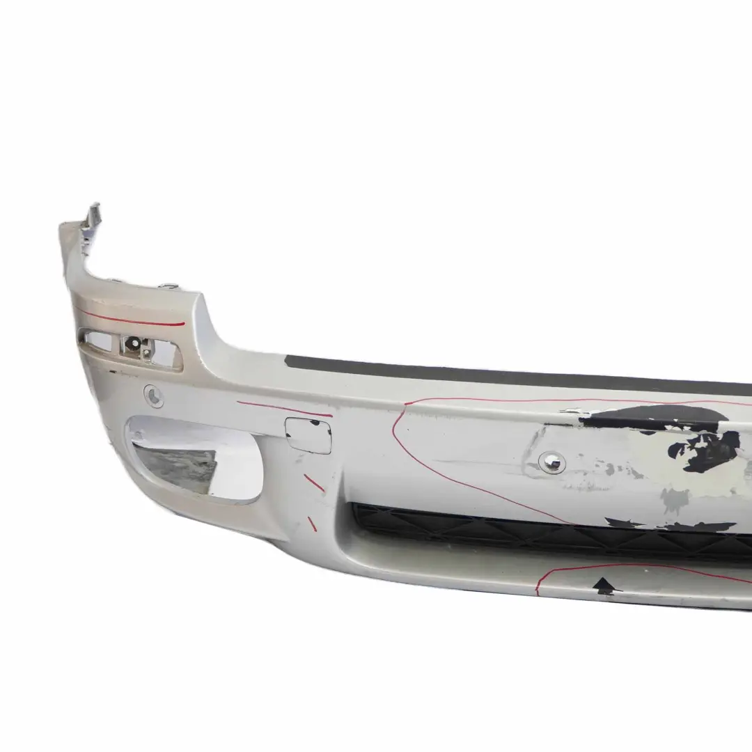 Bumper Trim Panel Titansilber Silver Metallic - 475 to BMW X5 E70 M Sport Rear with Part number 8037277 BMW X5 E70 M Sport Rear Bumper Trim Panel Titansilber Silver Metallic - 475 - SKU 8037277-TS2 - Part number 8037277