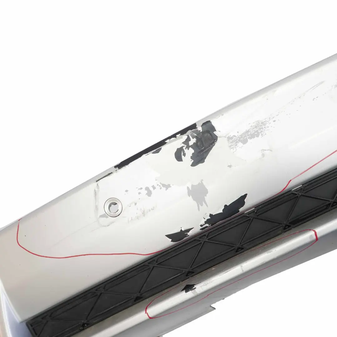 Bumper Trim Panel Titansilber Silver Metallic - 475 to BMW X5 E70 M Sport Rear with Part number 8037277 BMW X5 E70 M Sport Rear Bumper Trim Panel Titansilber Silver Metallic - 475 - SKU 8037277-TS2 - Part number 8037277