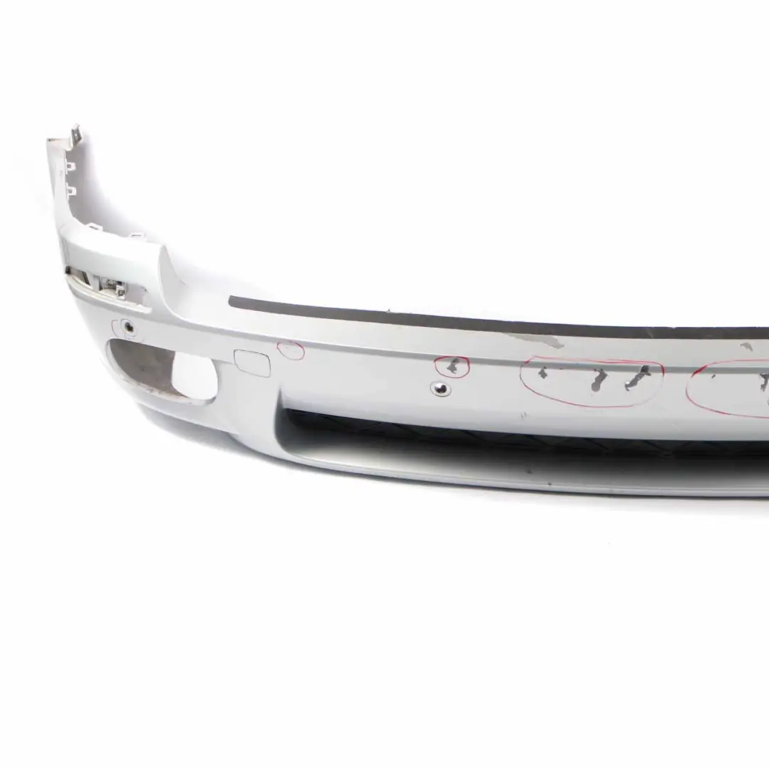 Bumper Trim Panel Titansilber Titan Silver Metallic 354 to BMW X5 E70 M Sport Rear with Part number 8037277 BMW X5 E70 M Sport Rear Bumper Trim Panel Titansilber Titan Silver Metallic 354 - SKU 8037277-TS - Part number 8037277