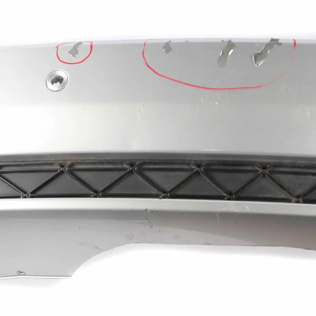 Bumper Trim Panel Titansilber Titan Silver Metallic 354 to BMW X5 E70 M Sport Rear with Part number 8037277 BMW X5 E70 M Sport Rear Bumper Trim Panel Titansilber Titan Silver Metallic 354 - SKU 8037277-TS - Part number 8037277