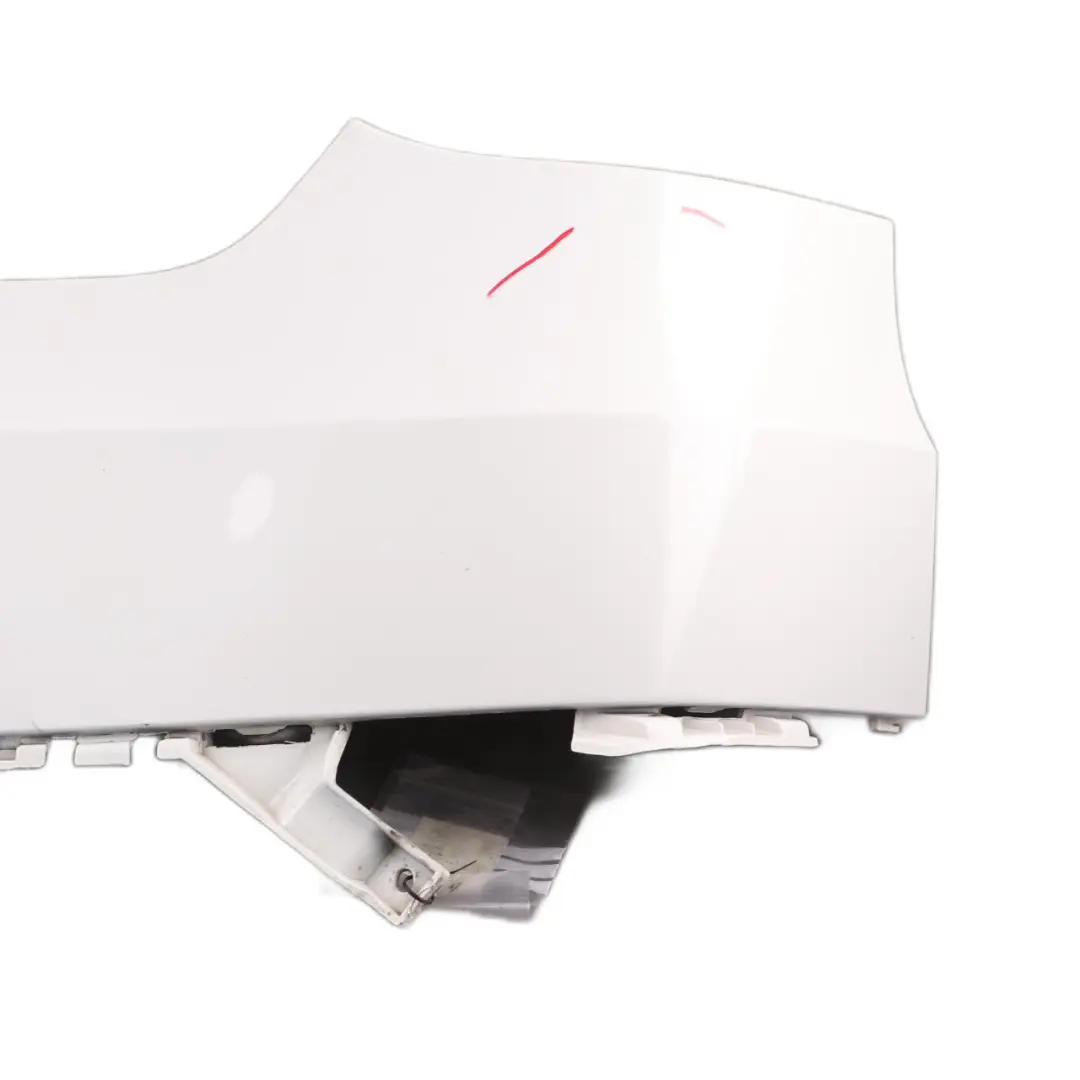 BMW X5 E70 M Sport Rear Bumper Left N/S Lateral Trim Panel Alpine White - 300 - SKU 8037281-AW - Part number 8037281