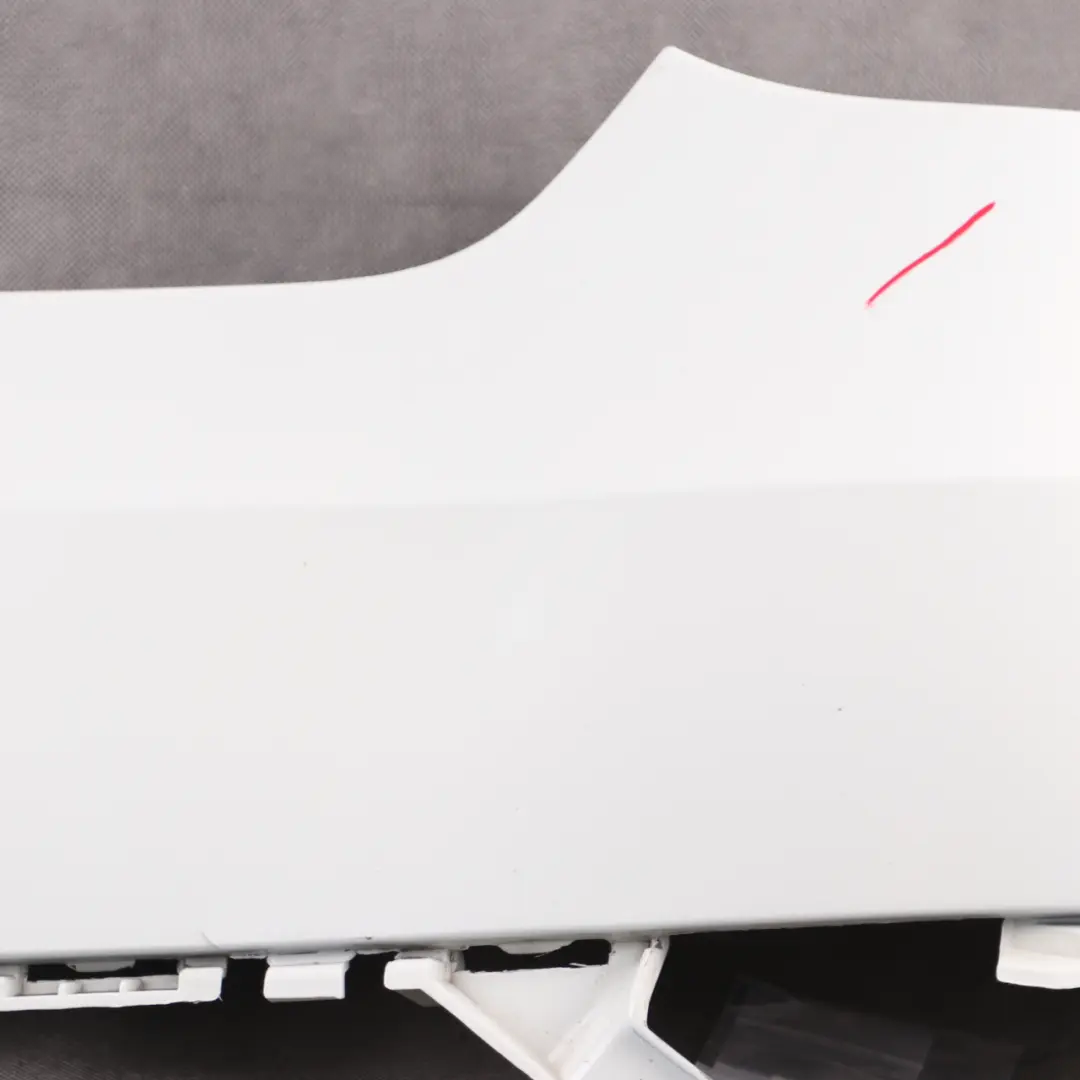 BMW X5 E70 M Sport Rear Bumper Left N/S Lateral Trim Panel Alpine White - 300 - SKU 8037281-AW - Part number 8037281