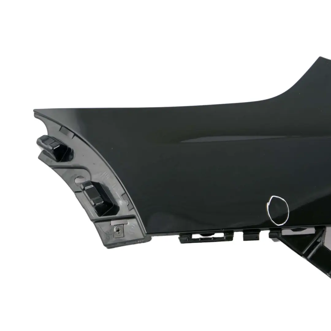 Bumper Left N/S Lateral Trim Panel Black Sapphire 475 to BMW 1 X5 E70 M Sport Rear with Part number 8037281 BMW 1 X5 E70 M Sport Rear Bumper Left N/S Lateral Trim Panel Black Sapphire 475 - SKU 8037281-BS1 - Part number 8037281