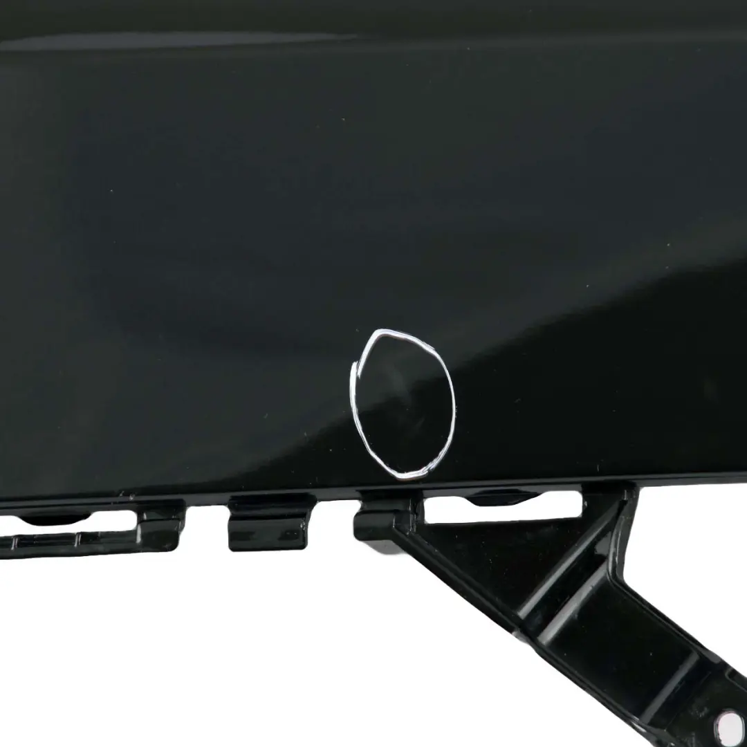 BMW 1 X5 E70 M Sport Rear Bumper Left N/S Lateral Trim Panel Black Sapphire 475 - SKU 8037281-BS1 - Part number 8037281