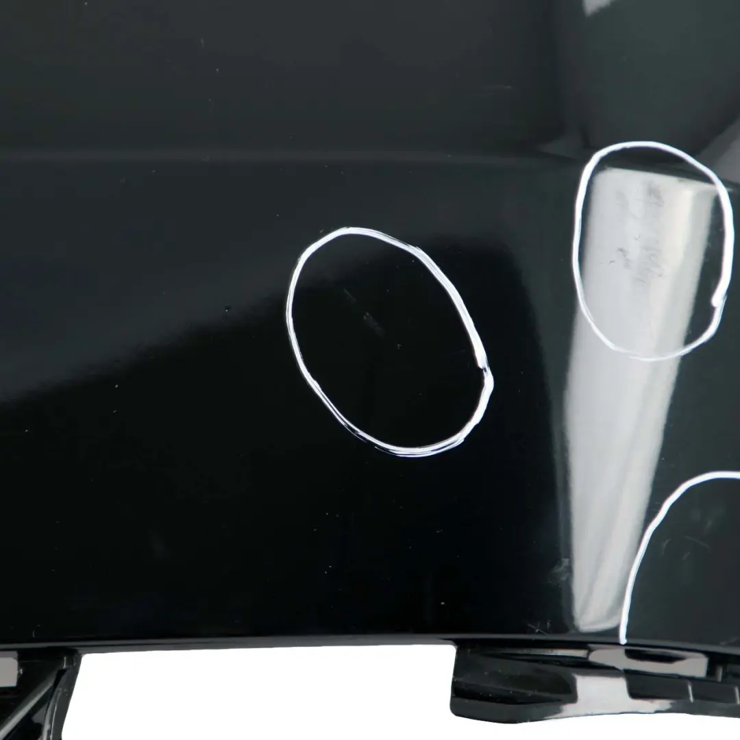 Bumper Left N/S Lateral Trim Panel Black Sapphire 475 to BMW 1 X5 E70 M Sport Rear with Part number 8037281 BMW 1 X5 E70 M Sport Rear Bumper Left N/S Lateral Trim Panel Black Sapphire 475 - SKU 8037281-BS1 - Part number 8037281