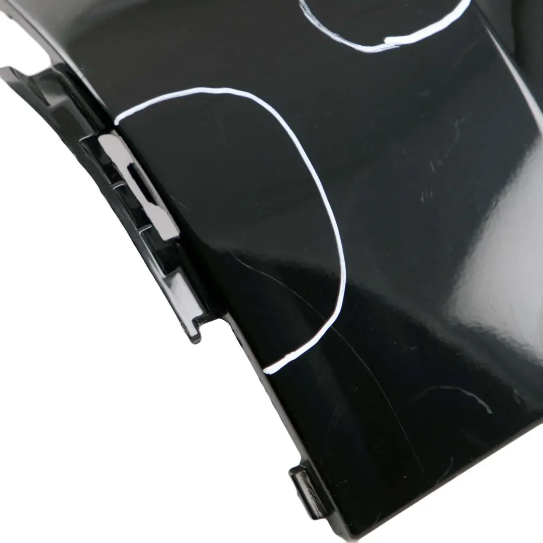 Bumper Left N/S Lateral Trim Panel Black Sapphire 475 to BMW 1 X5 E70 M Sport Rear with Part number 8037281 BMW 1 X5 E70 M Sport Rear Bumper Left N/S Lateral Trim Panel Black Sapphire 475 - SKU 8037281-BS1 - Part number 8037281