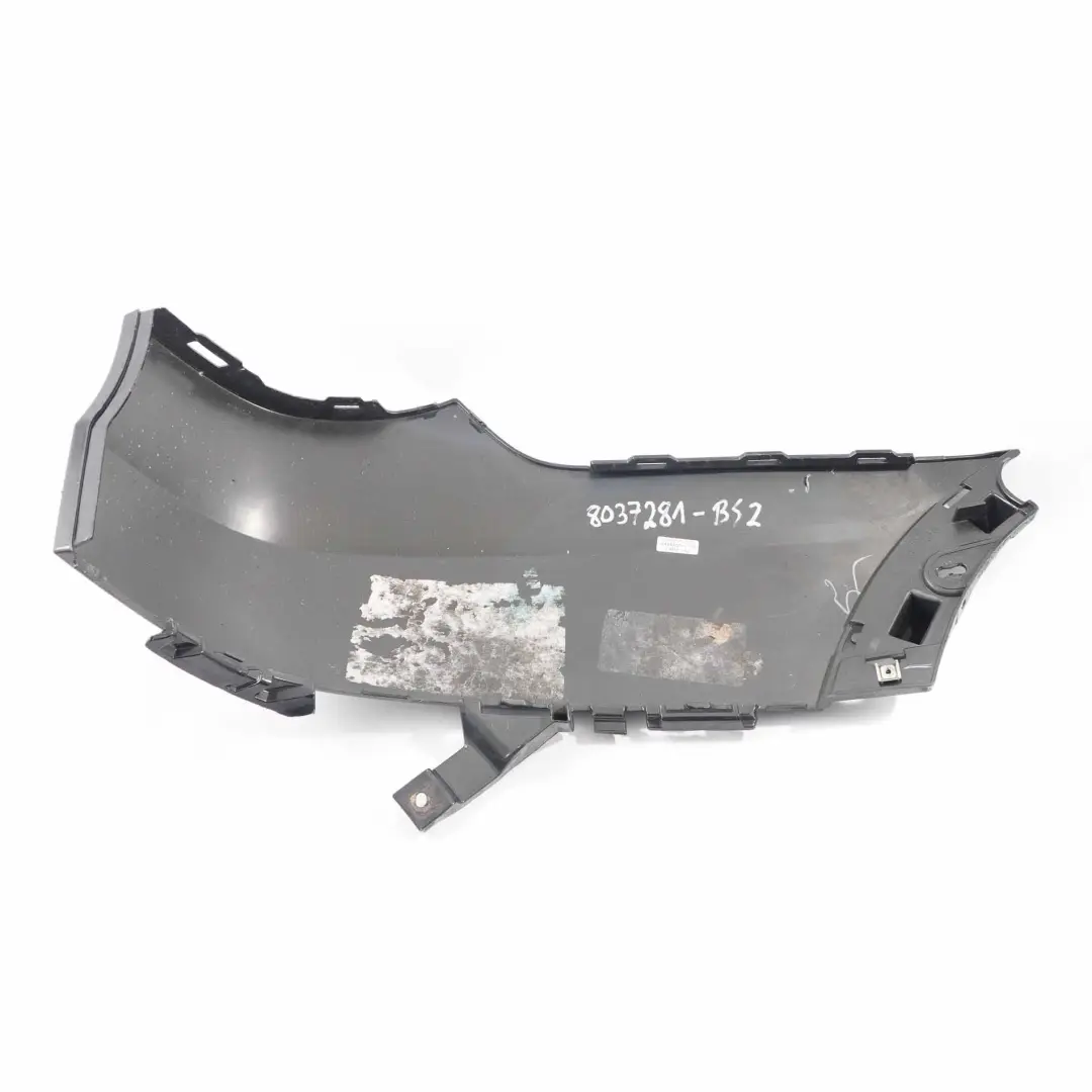 Bumper Panel BMW X5 E70 M Sport Left N/S Lateral Trim Black Sapphire - 475 to Rear with Part number 8037281 Rear Bumper Panel BMW X5 E70 M Sport Left N/S Lateral Trim Black Sapphire - 475 - SKU 8037281-BS2 - Part number 8037281