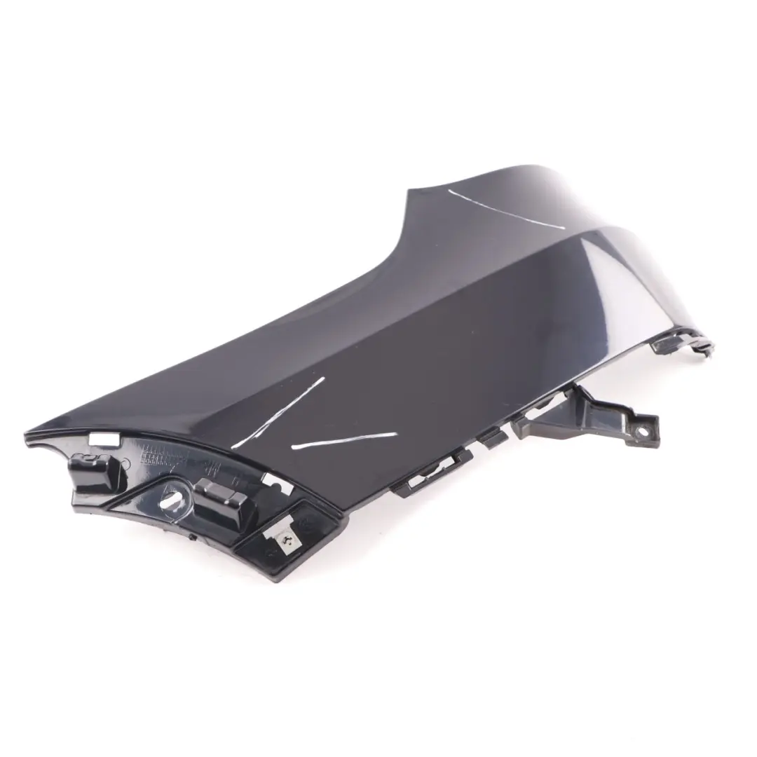 BMW X5 E70 M Sport Parachoques Trasero Izquierdo Lateral Negro Carbono - 416 - SKU 8037281-CAR - Número de pieza 8037281