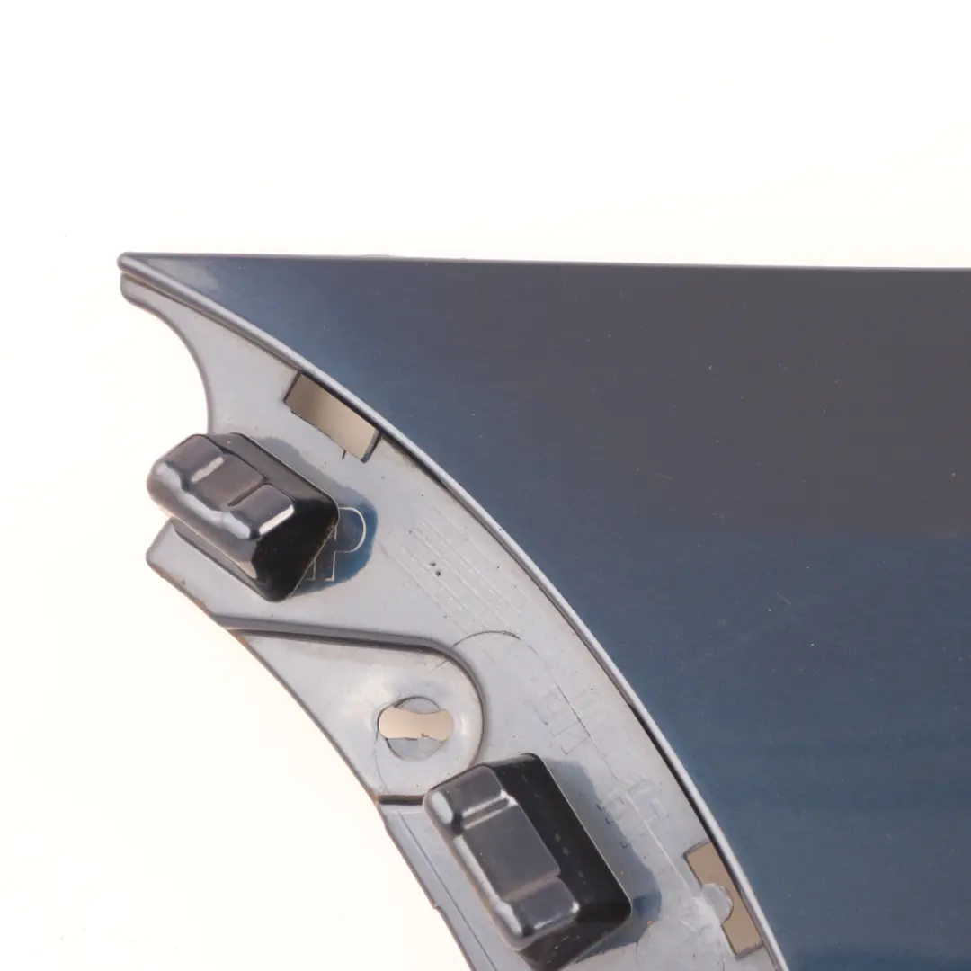 BMW X5 E70 M Sport Heckstoßstange Seitenverkleidung Links Tiefseeblau Blau A76 - SKU 8037281-DSB - Teilenummer 8037281