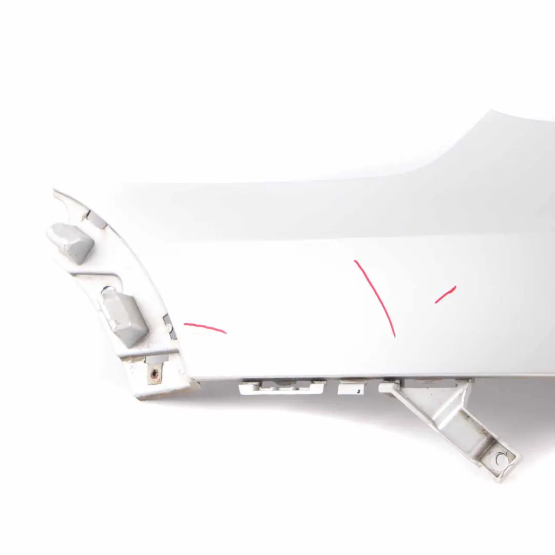 Bumper BMW X5 E70 M Sport Left N/S Lateral Trim Panel Titan Silver - 354 to Rear with Part number 8037281 Rear Bumper BMW X5 E70 M Sport Left N/S Lateral Trim Panel Titan Silver - 354 - SKU 8037281-TS2 - Part number 8037281