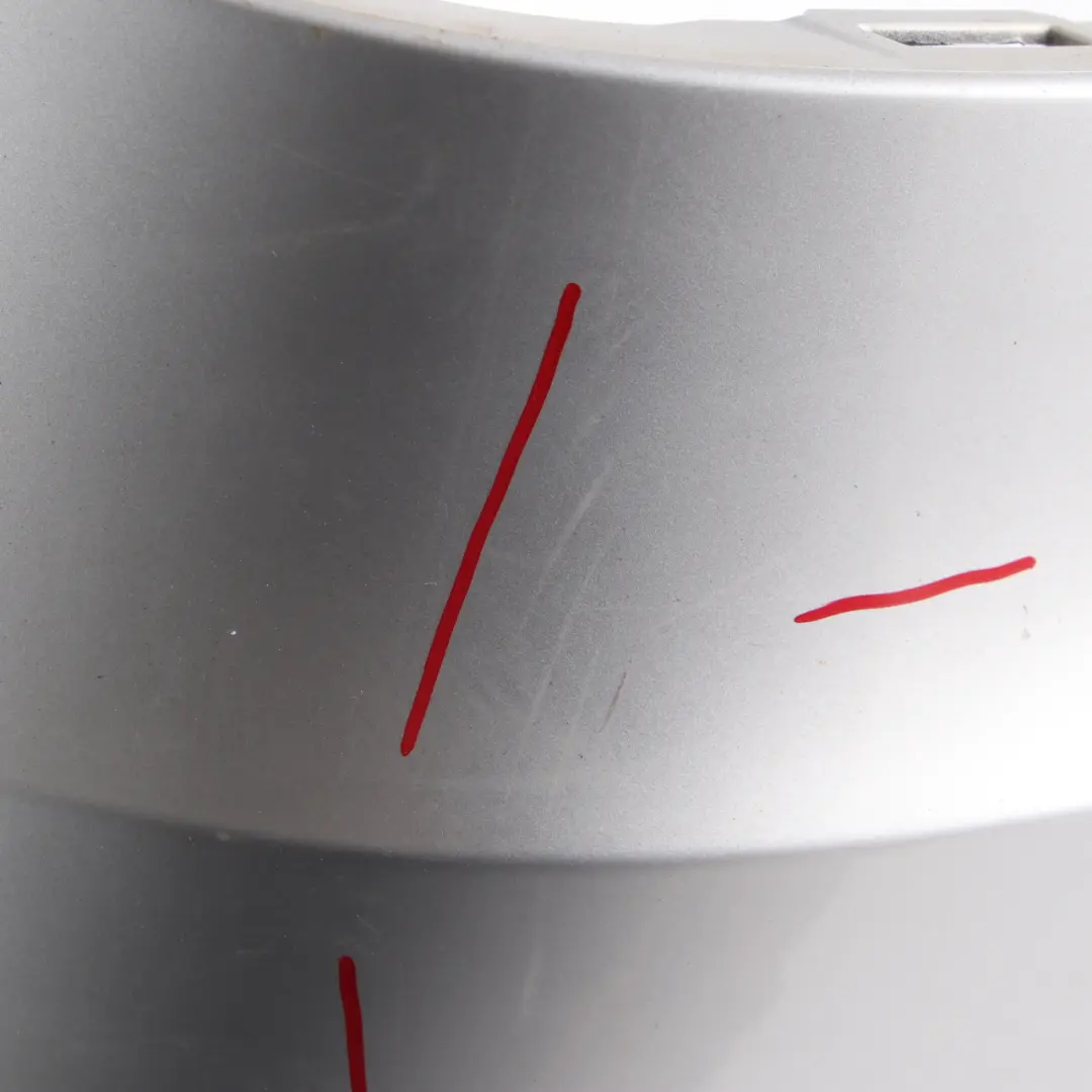 Bumper BMW X5 E70 M Sport Left N/S Lateral Trim Panel Titan Silver - 354 to Rear with Part number 8037281 Rear Bumper BMW X5 E70 M Sport Left N/S Lateral Trim Panel Titan Silver - 354 - SKU 8037281-TS2 - Part number 8037281