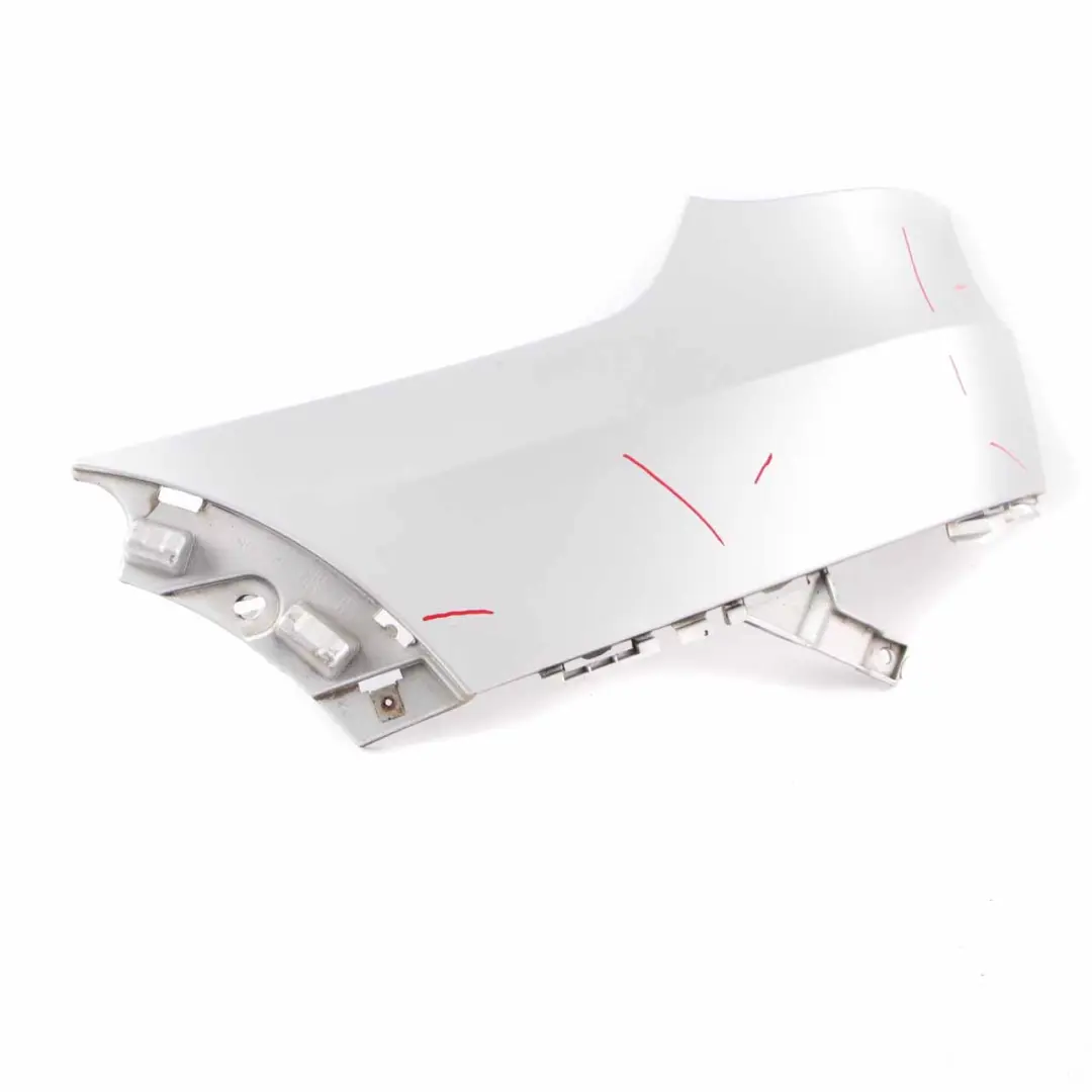 Rear Bumper BMW X5 E70 M Sport Left N/S Lateral Trim Panel Titan Silver - 354 - SKU 8037281-TS2 - Part number 8037281
