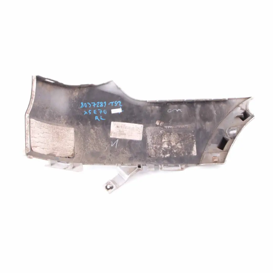 Rear Bumper BMW X5 E70 M Sport Left N/S Lateral Trim Panel Titan Silver - 354 - SKU 8037281-TS2 - Part number 8037281