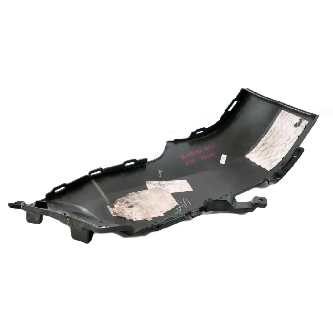 BMW X5 E70 M Sport Rear Bumper Right O/S Lateral Trim Panel Black Sapphire 475 - SKU 8037282-BS1 - Part number 8037282