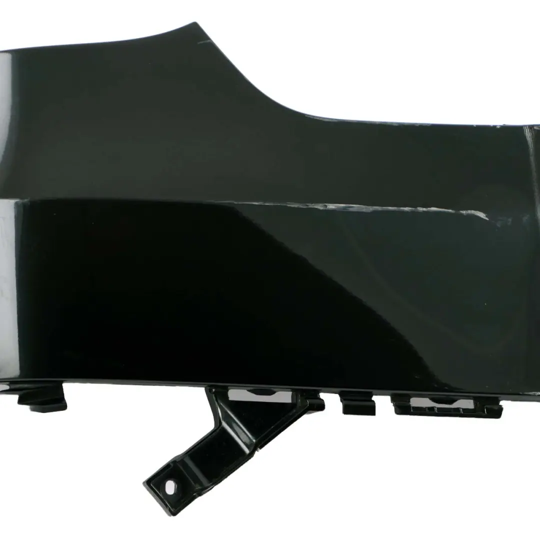 BMW X5 E70 M Sport Rear Bumper Right O/S Lateral Trim Panel Black Sapphire 475 - SKU 8037282-BS1 - Part number 8037282