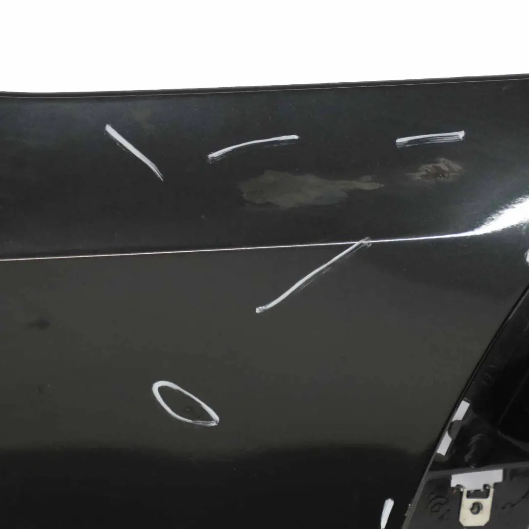 BMW X5 E70 M Sport Heckstoßstange rechts seitliche Verkleidung schwarz - 475 - SKU 8037282-BS2 - Teilenummer 8037282