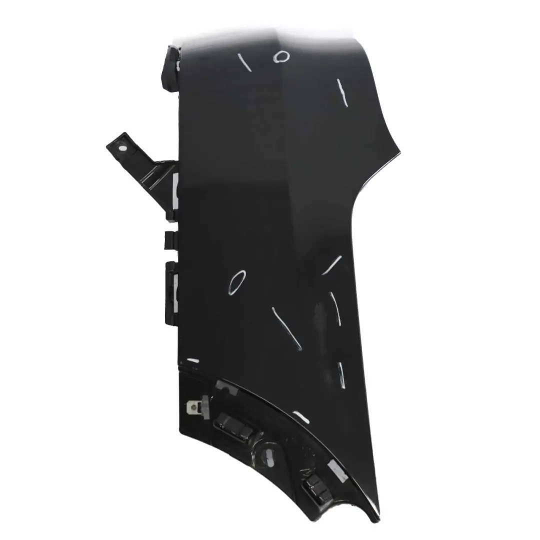 BMW X5 E70 M Sport Paraurti posteriore destro Pannello laterale Nero Zaffiro 475 - SKU 8037282-BS2 - Numero di parte 8037282