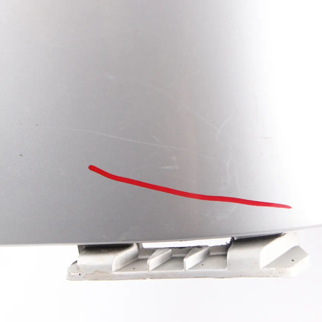 Bumper Right O/S Lateral Trim Panel Titan Silver 354 to BMW X5 E70 M Sport Rear with Part number 8037282 BMW X5 E70 M Sport Rear Bumper Right O/S Lateral Trim Panel Titan Silver 354 - SKU 8037282-TS2 - Part number 8037282