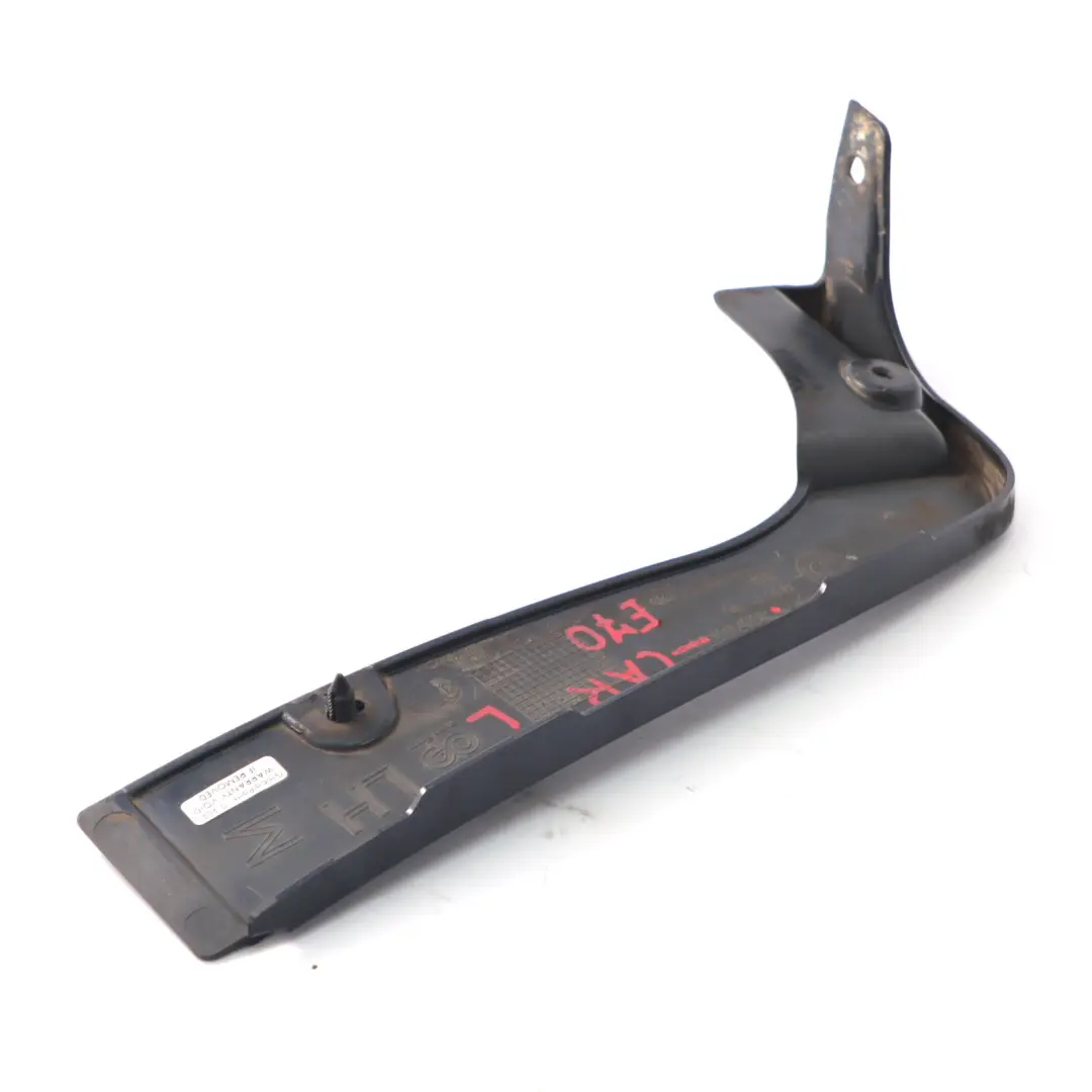 BMW E70 M Sport Bumper Splash Trasero Izquierdo Paso Rueda Carbono Negro 8037161 - SKU 8037283-CAR - Número de pieza 8037283