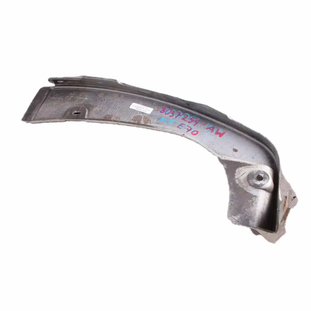 Bumper Splash Shield Right Wheel Arch Alpinweiss Alpine White to BMW X5 E70 M Sport with Part number 8037284 BMW X5 E70 M Sport Bumper Splash Shield Right Wheel Arch Alpinweiss Alpine White - SKU 8037284-AW - Part number 8037284