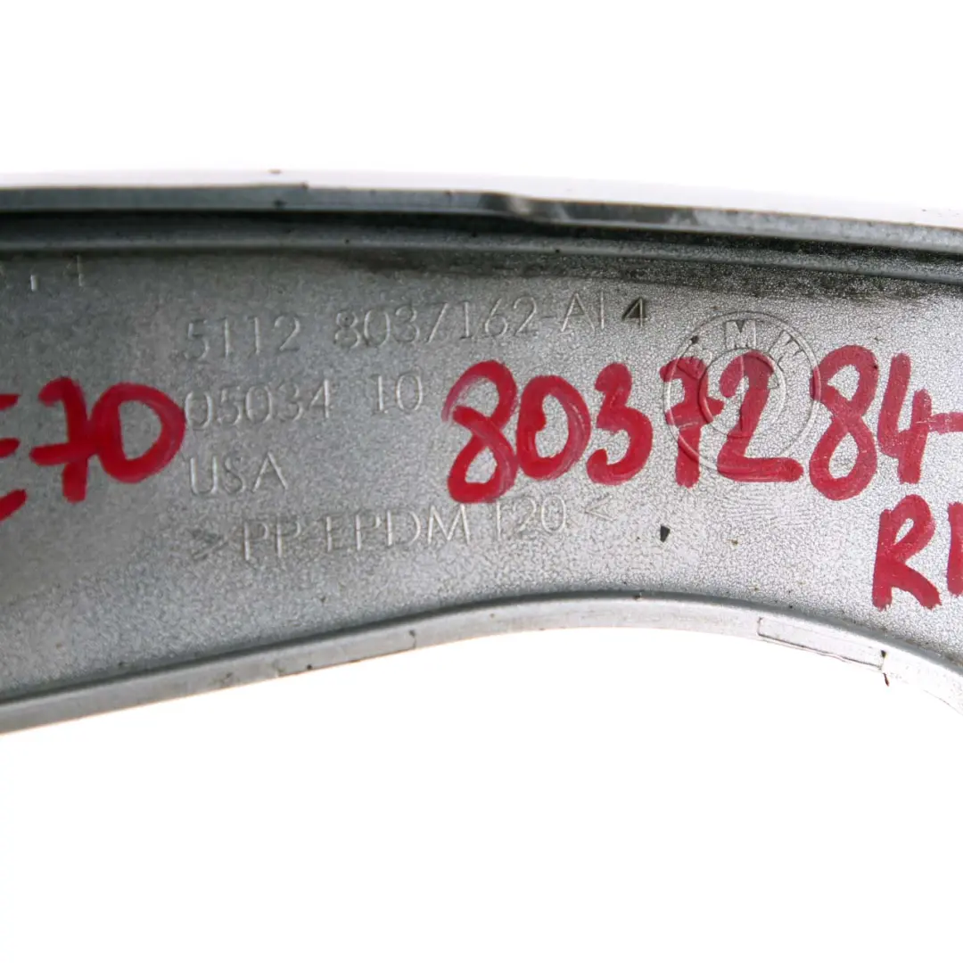 Pare Protection anti éclaboussures Passage roue droit Silver pour BMW X5 E70 M Sport à propos du numéro de pièce 8037284 BMW X5 E70 M Sport Pare Protection anti éclaboussures Passage roue droit Silver - SKU 8037284-TS - Numéro de pièce 8037284