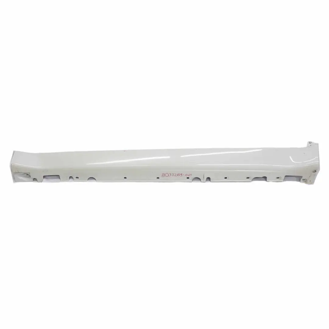 Side Skirt BMW X5 E70 M Sport Sill Strip Left N/S Alpinweiss Alpine White - 300 to with Part number 8037289 Side Skirt BMW X5 E70 M Sport Sill Strip Left N/S Alpinweiss Alpine White - 300 - SKU 8037289-AW1 - Part number 8037289