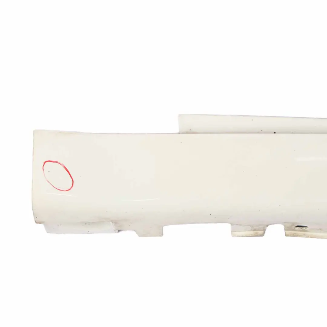 Side Skirt BMW X5 E70 M Sport Sill Strip Left N/S Alpinweiss Alpine White - 300 to with Part number 8037289 Side Skirt BMW X5 E70 M Sport Sill Strip Left N/S Alpinweiss Alpine White - 300 - SKU 8037289-AW - Part number 8037289