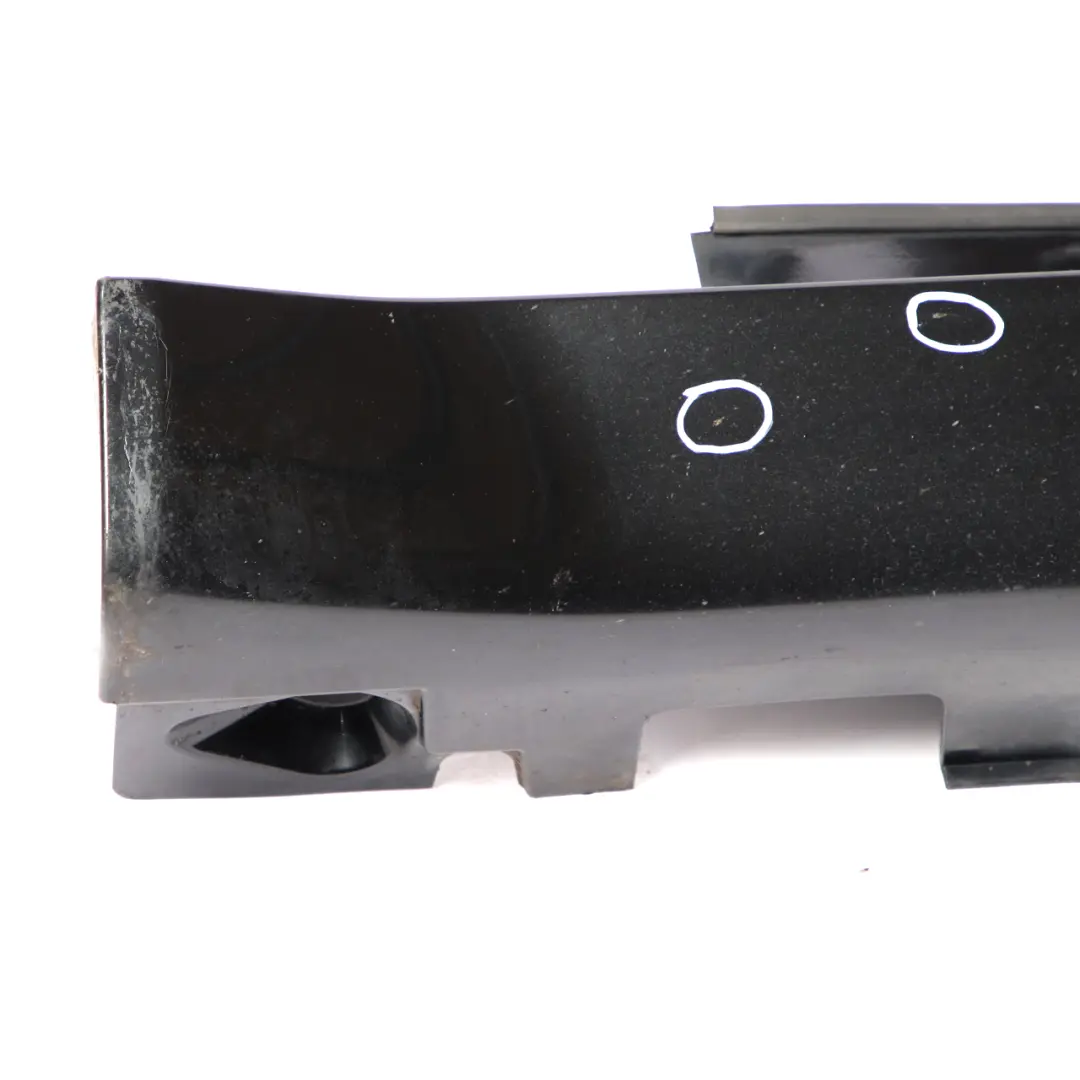 BMW X5 E70 1 M Sport Sill Strip Side Skirt Left N/S Black Sapphire Metallic 475 - SKU 8037289-BS1 - Part number 8037289