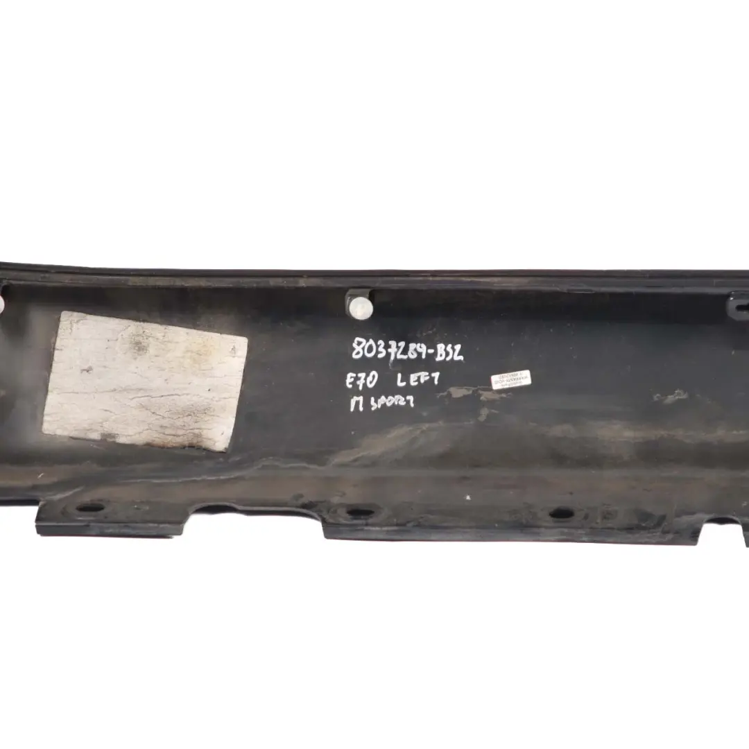  Side Skirt BMW X5 E70 M Sport Sill Strip Left N/S Black Sapphire Metallic - 475 - SKU 8037289-BS2 - Part number 8037289